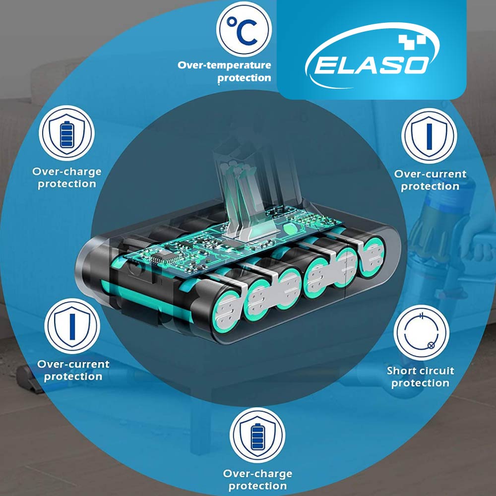 Replacement Battery for Dyson Cyclone V10/V10l/V10 Absolute/V10 Animal/206340/969352-02/SV12 Handheld Cordless Vacuum