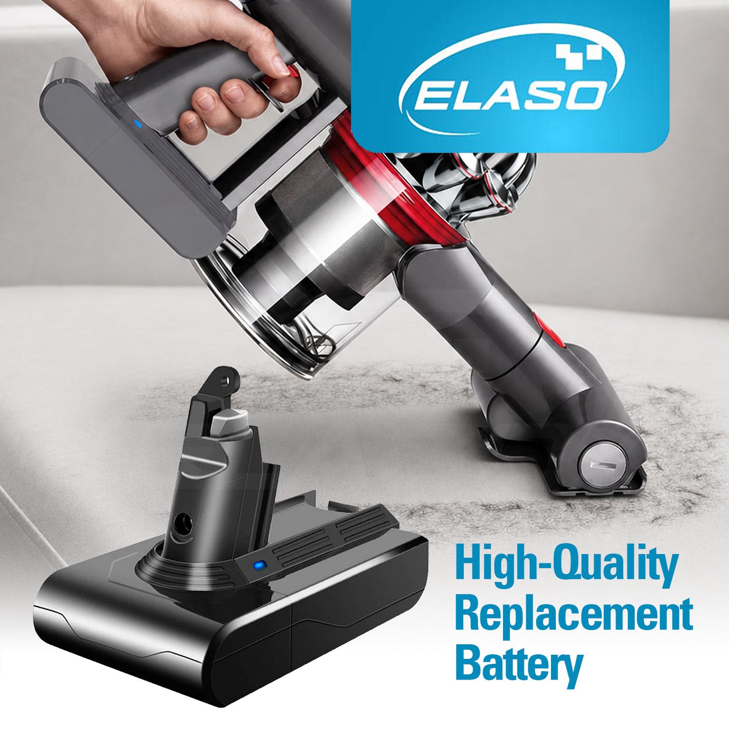 Replacement Battery For Dyson V6 DC58 DC59 DC61 DC62 Animal Handheld,DC72 DC74 Animal SV03 SV05 SV06 SV07 SV09 Handheld Vacuum Cleaner