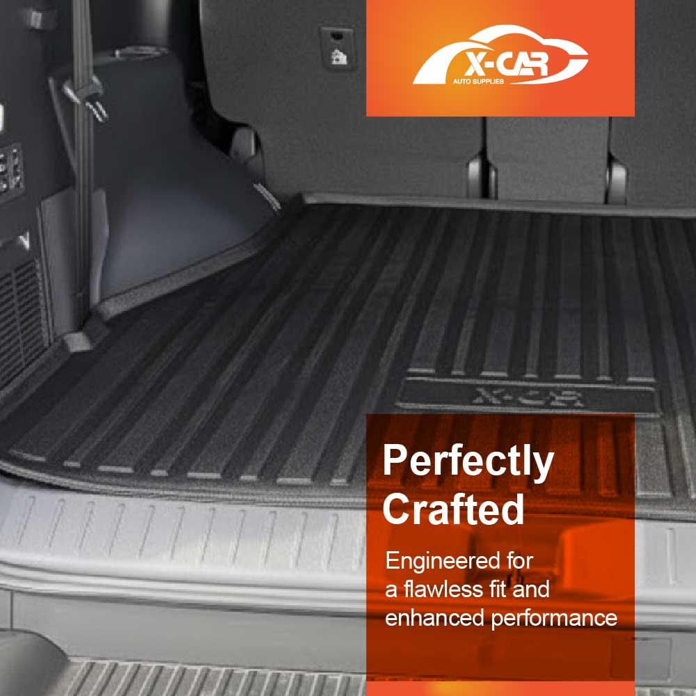 3D Floor Mats Boot Liner for Lexus LX Series LX500d LX600 2021-Onwards All Weather Heavy Duty Cargo Car Trunk Luggage Tray