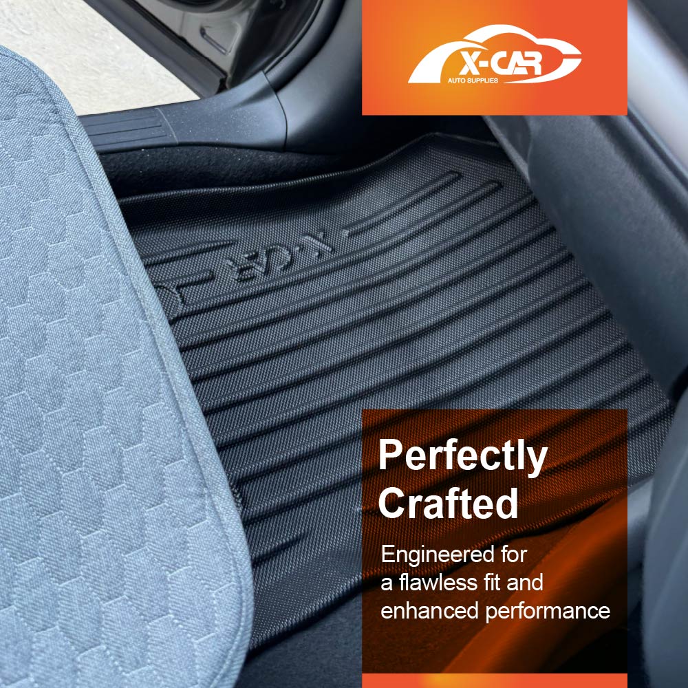 3D Floor Mats Boot Liner Set for Subaru Forester Hybrid 6th Gen 2025-Onwards All Weather Heavy Duty Cargo Car Trunk Luggage Tray