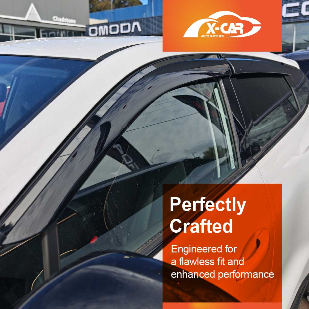 Weathershields for Chery C5 2025-Onwards Car Weather Shields Wind Deflectors Window Sun Visor 4 Pcs