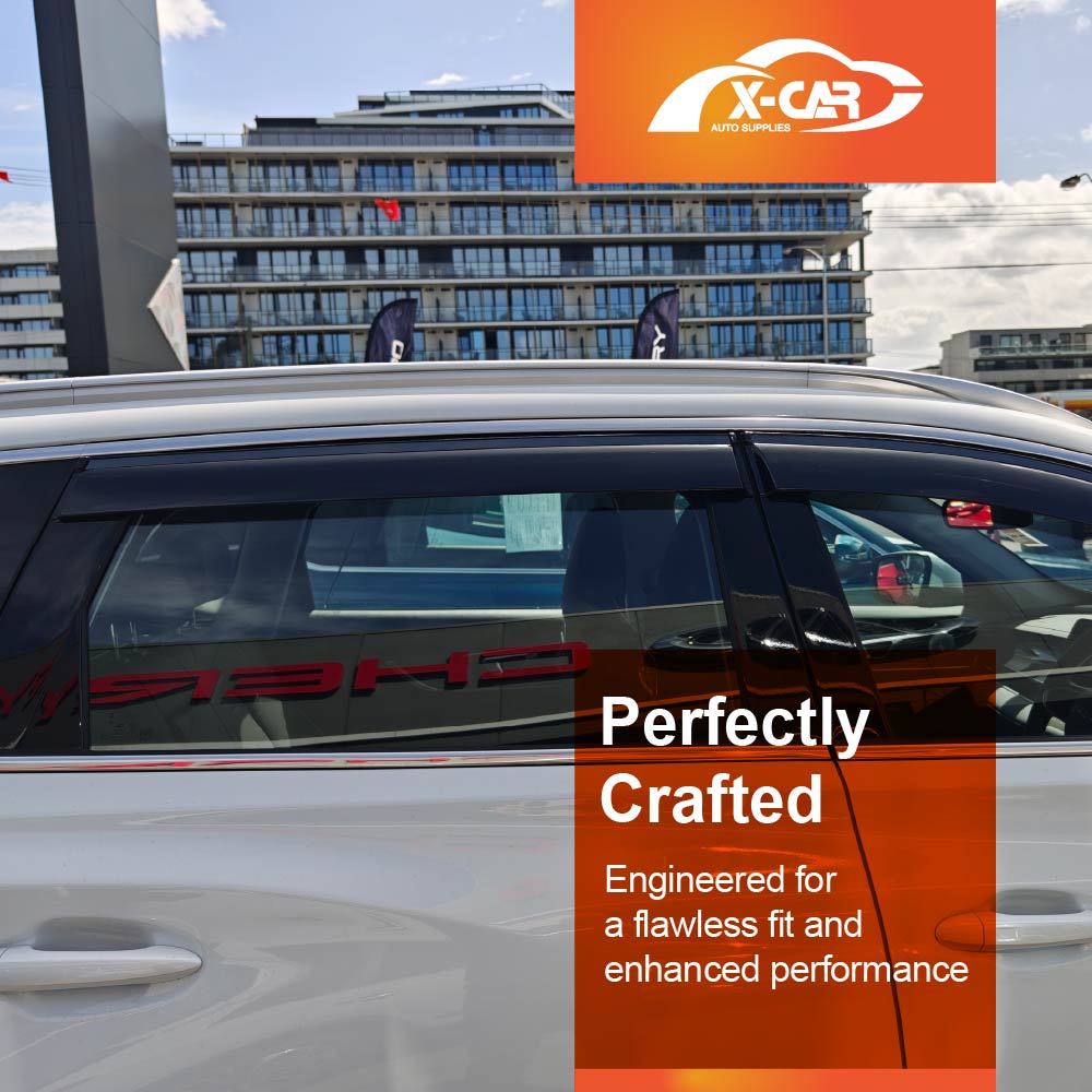 Weathershields for Chery Tiggo 7 2025-Onwards Car Weather Shields Wind Deflectors Window Sun Visor 4 Pcs