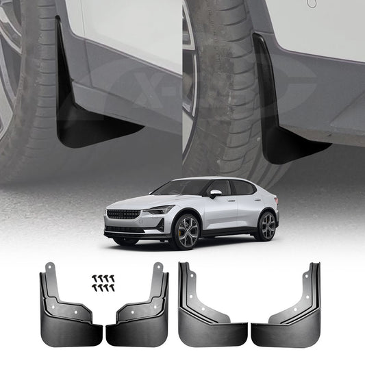 Mud Flaps for Polestar 2 2021-2025 Splash Guards Mudguard Fender Front and Rear Set of 4