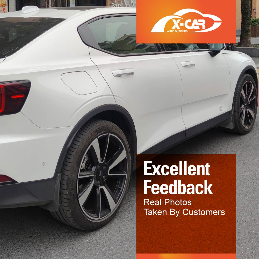 Mud Flaps for Polestar 2 2021-2025 Splash Guards Mudguard Fender Front and Rear Set of 4