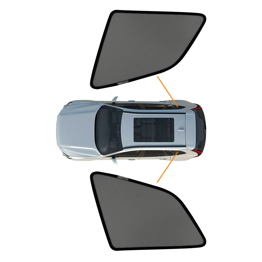 Port Window Sun Shade for Volvo XC60 2017-Onwards Car Sun Blind Mesh Third Row Window