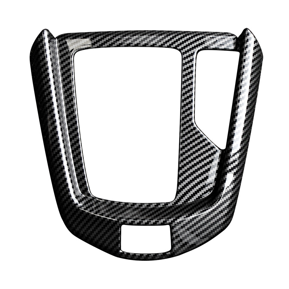 Carbon Fiber Style Center Console Gear Shift Cover Frame Trim Protector for Mazda CX-3 CX3 Auto 2015-Onwards