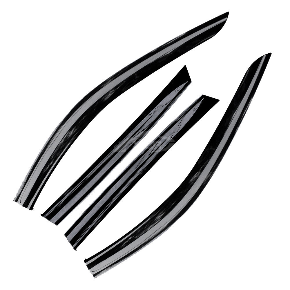 Weathershields for Mazda CX8 CX-8 2018-2024 Car Weather Shields Wind Deflectors Window Sun Visor 4-Piece Set