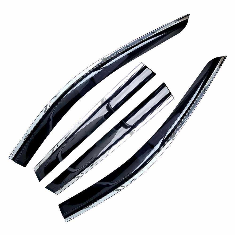 Weathershields for Nissan Xtrail X-trail T32 2013-2022 Car Weather Shields Wind Deflectors Window Sun Visor 4-Piece Set