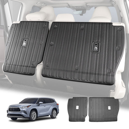 Back Seat Protector for Toyota Kluger 2021-2025 Heavy Duty Car Seats Kick Mats Cover