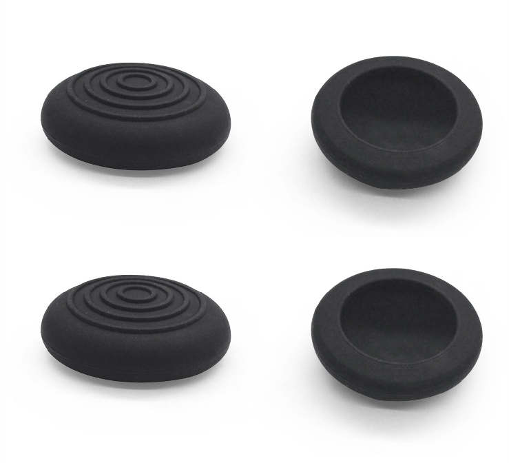 4 Pieces Joypad Controller TPU Gel Silicone Grip Cap for Playstation 4 PS4 Xbox ONE PS3 Xbox 360 Thumb Stick
