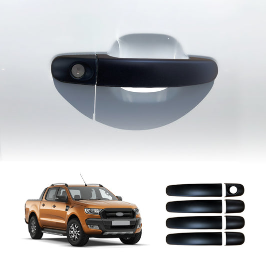 Door Handles Cover for Ford Ranger 2011 2012 2013 2014 2015 2016 2017 2018 2019 2020 2021 2022 Matt Black protector