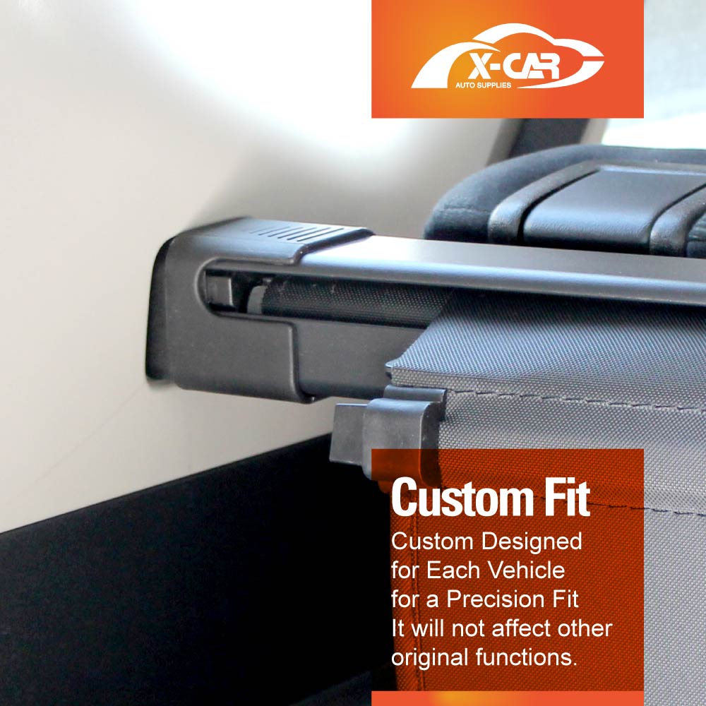 Retractable Cargo Cover for Land Rover Discovery Sport 2015-Onwards Rear Rack Partition Shelter Canvas Trunk Luggage Security Shield Shade