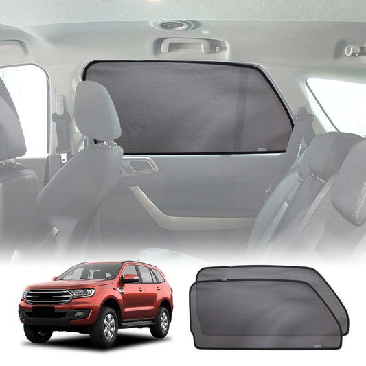Rear Window Sun Shade for Ford Everest 2015-2022 Car Sun Blind Mesh