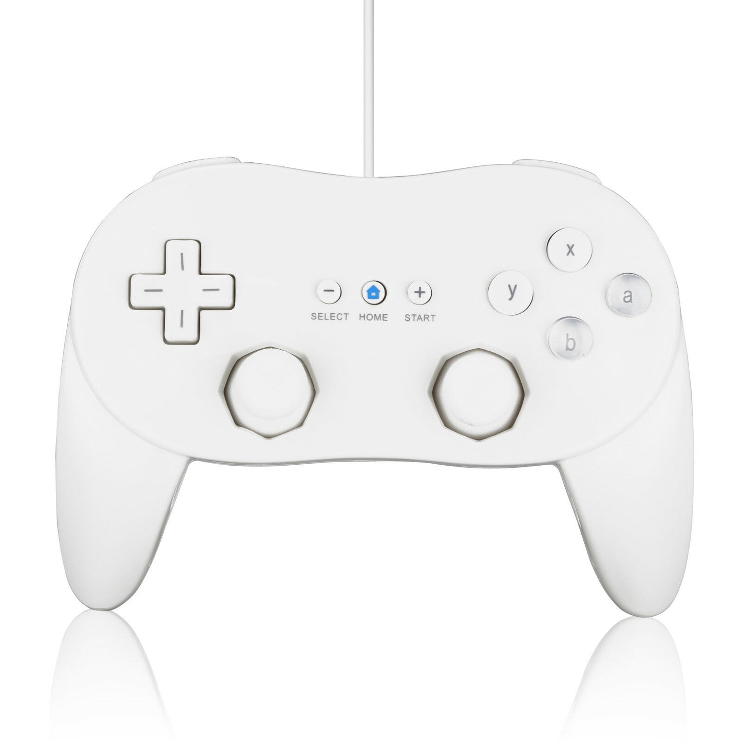 2x NEW White Classic Pro JoyPad GamePad Game Controller for Nintendo Wii Console