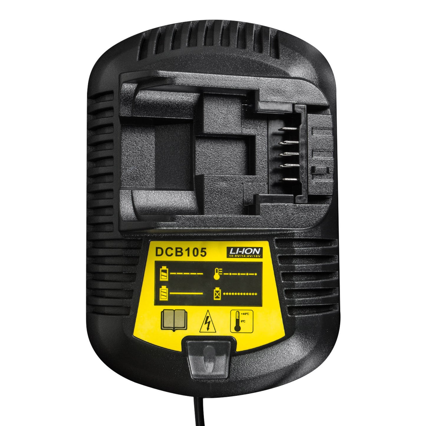 12V-20V Li-ion Battery Charger for Dewalt MAX XR Power Tools DCB105/DCB120/DCB203/DCB200/DCB201/DCB204/DCB180/DCB181/DCB182