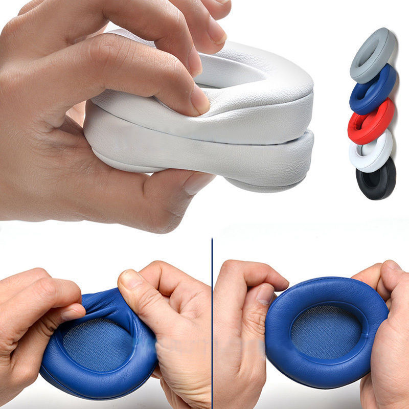 Replacement Ear Pads Cushions in Blue for Beats Studio 2.0 3.0 Over-the-Ear Headphones
