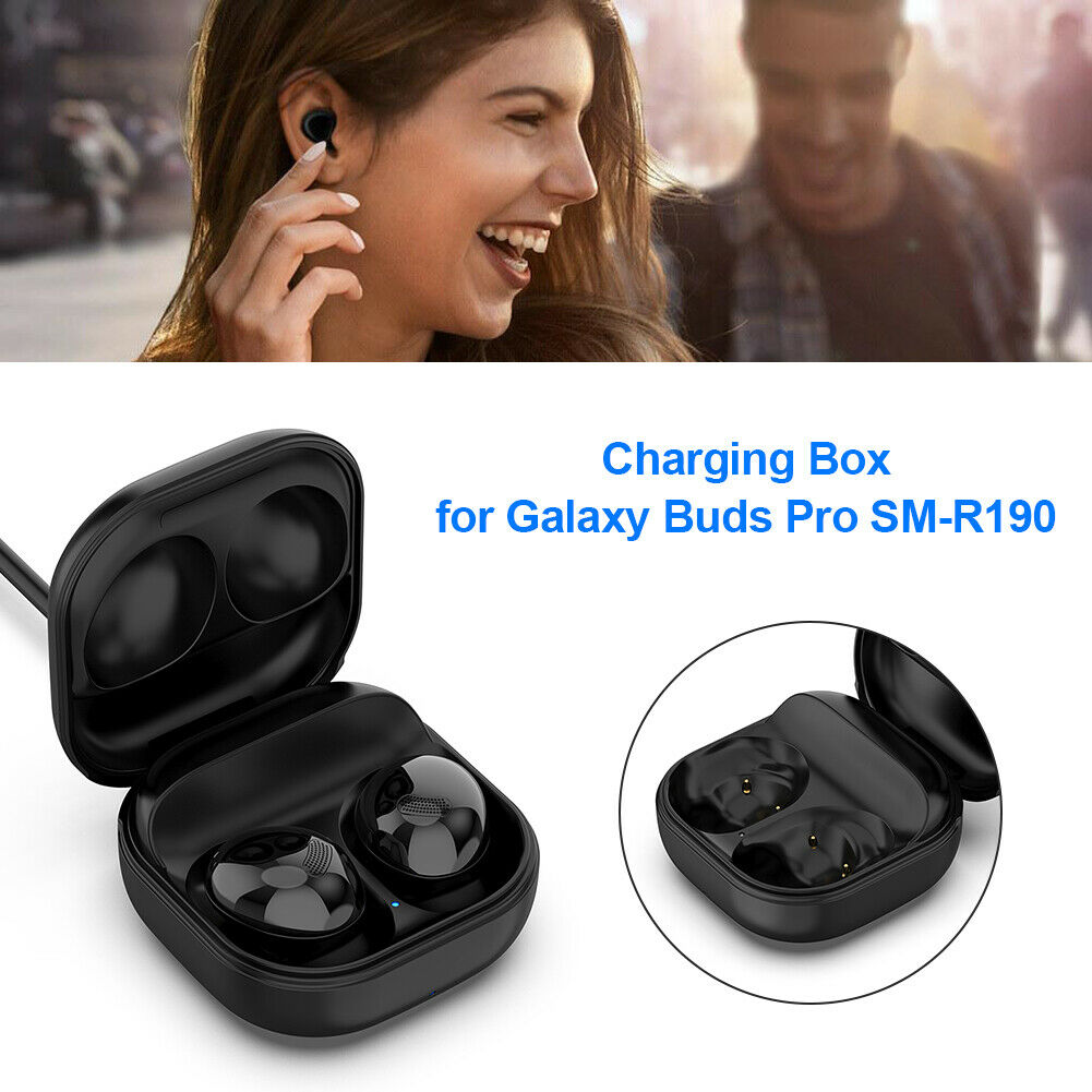 USB Charging Case Earbuds Charger Box Black for Samsung Bluetooth Galaxy Buds Pro SM-R190