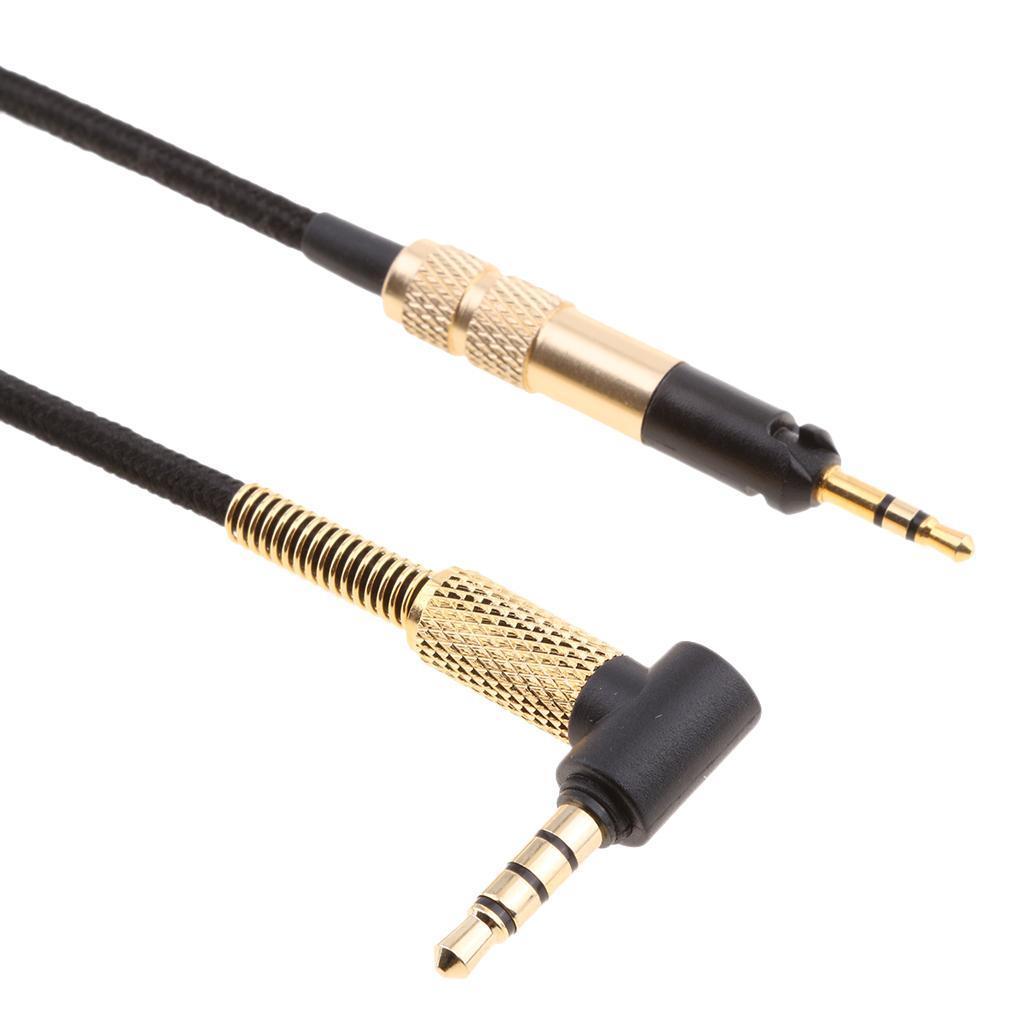 Replacement Audio Cable Mic Remote for Sennheiser HD598 HD599 HD569 HD558 HD518 Headphones