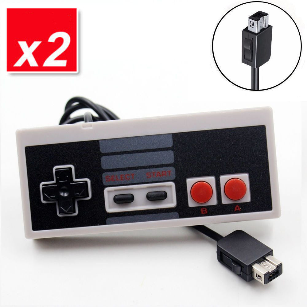 2 Packs Controller Gamepad Joypad for Nintendo Mini Classic NES SNES