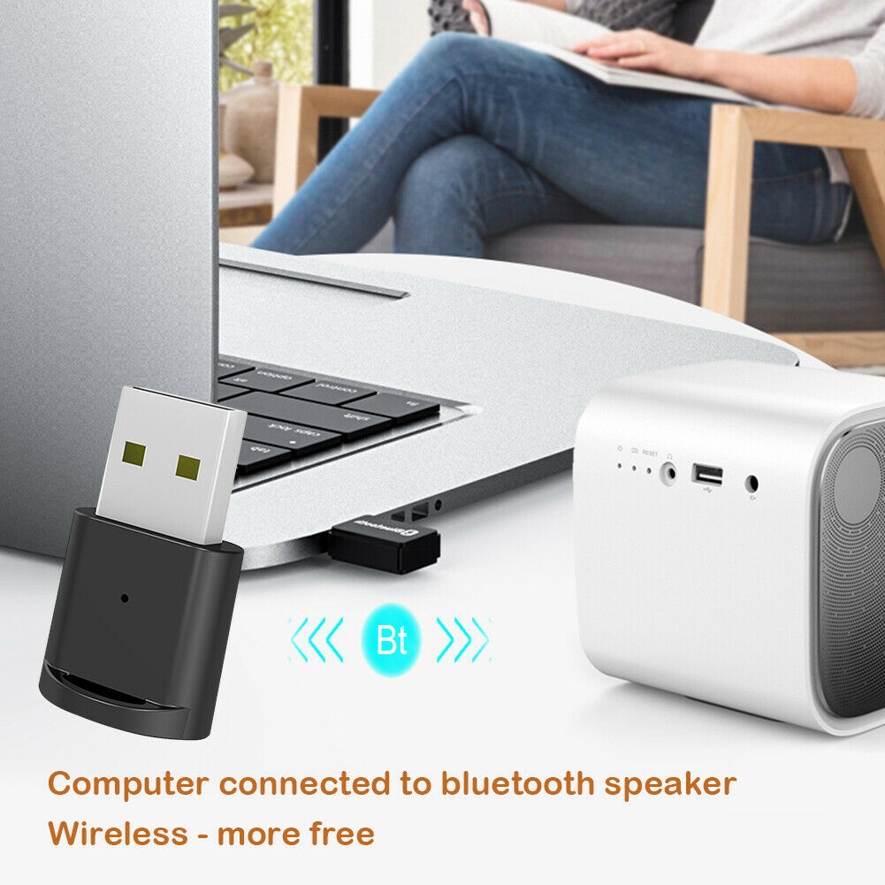 USB Transmitter Receiver Bluetooth 5.0 Audio Call Wireless Adapter for Speaker TV PC PS Switch