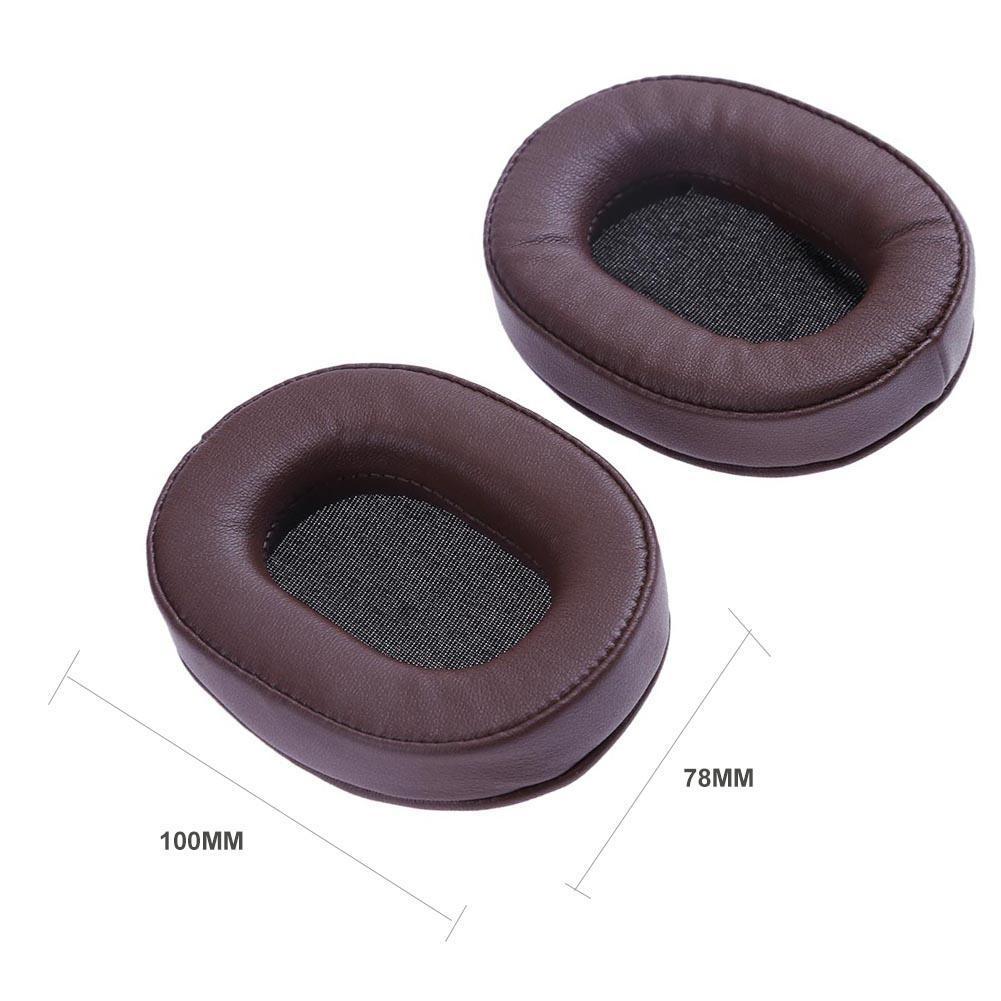 Brown Replacement Ear Pads Cushions for Audio Technica ATH-MSR7 ATH-MSR7NC ATH-MSR7BK ATH-MSR7GM
