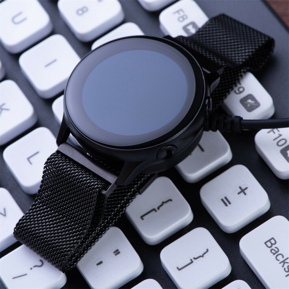 USB Charger Charging Dock Cradle Cable for Samsung Galaxy Watch 6, 6 Classic, 5, 5 Pro, 4, 4 Classic, Watch 3, Active1, Active2