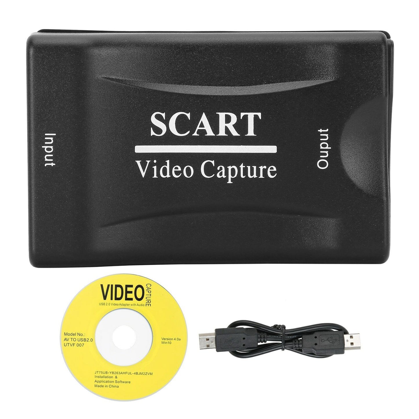 USB to SCART Video Capture Card Game Video Record Live Streaming Converter Recorder