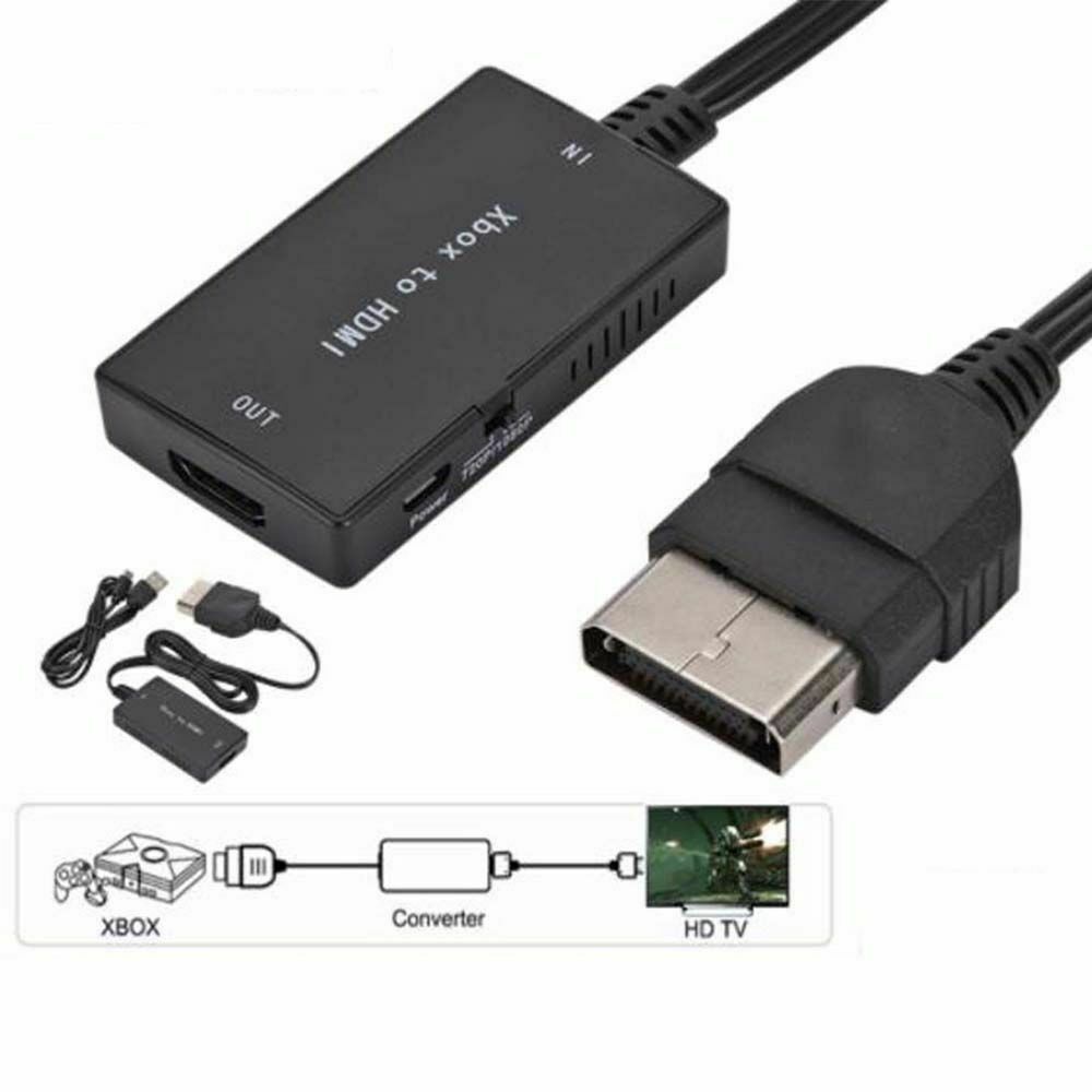 Xbox 360 to HDMI Converter Adapter, 720P / 1080P HDTV HDMI Display Cables Support Xbox 360 and Xbox 360 Slim