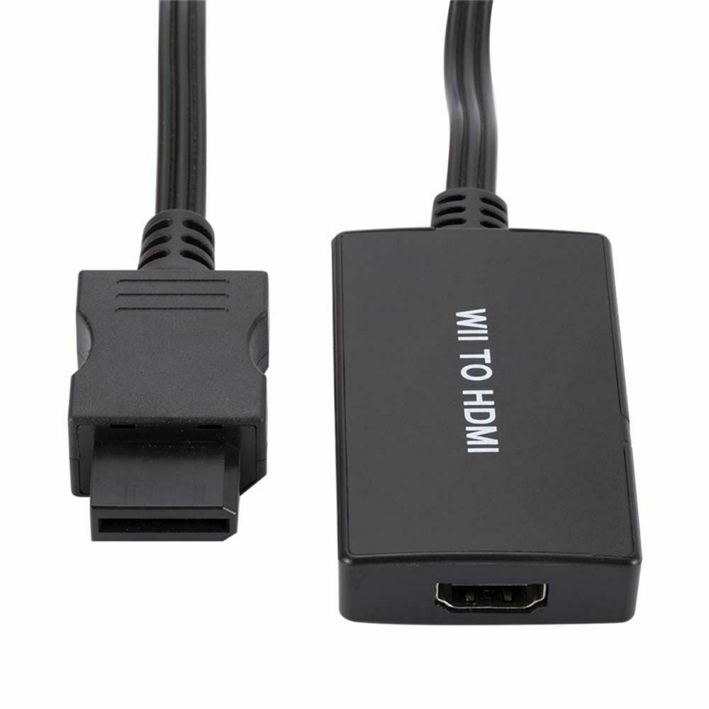 Wii to HDMI Converter Adapter 1080p 720p Output Video with 3.5mm Audio Jack