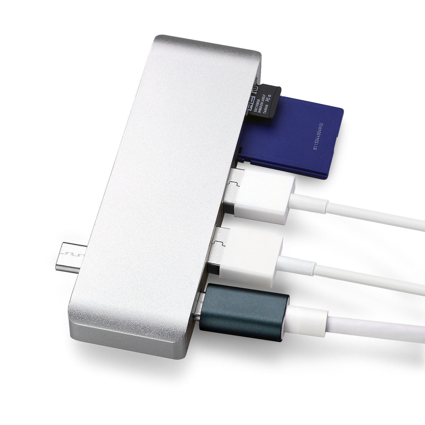 5in1 USB 3.1 Type-C to USB 3.0 USB-C Charging Port Card Reader Adapter Cable HUB Combo