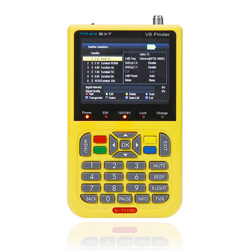Freesat V8 Finder HD 1080P DVB-S2 High Definition Satellite Finder MPEG-2 MPEG-4