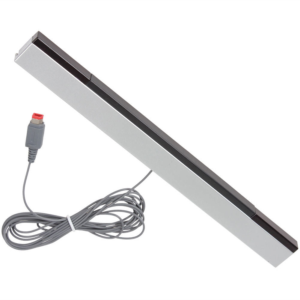 New Wired Infrared Motion Sensor Bar with Stand for Nintendo Wii / Wii U Console