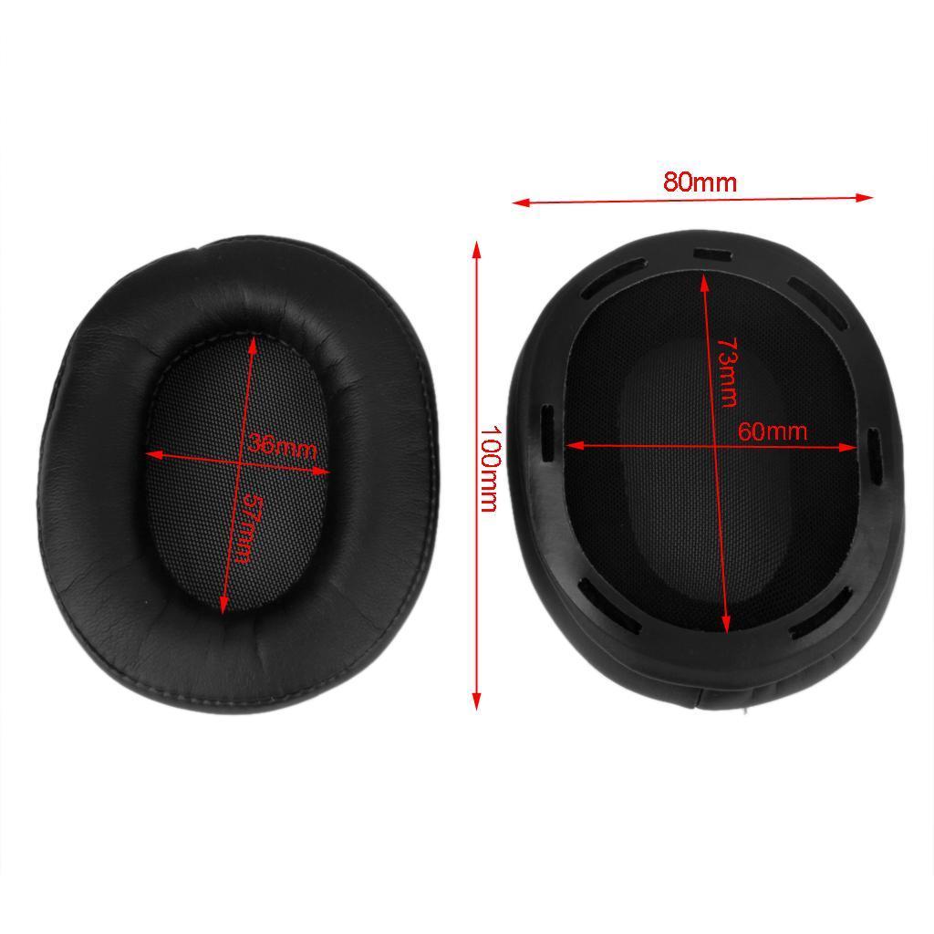 Replacement Cushions Ear Pads for Sony MDR-1R MDR-1RNC MDR-1RMK2 MDR-1RBTMK2 Headphones