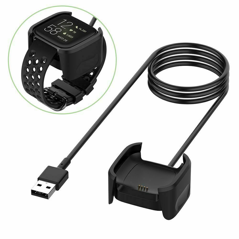 Replacement USB Charger Charging Cable For Fitbit Versa 2 Smartwatch