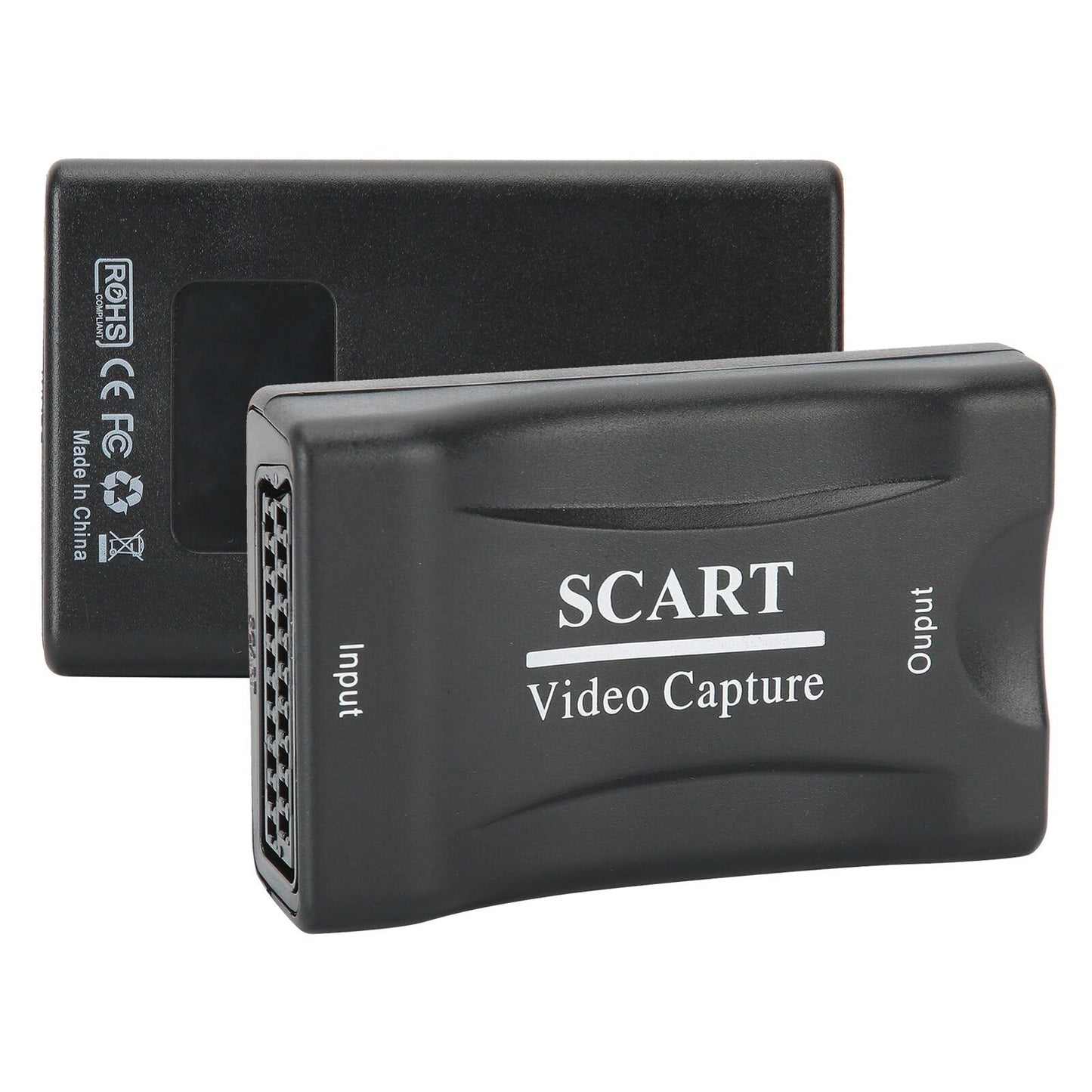 USB to SCART Video Capture Card Game Video Record Live Streaming Converter Recorder