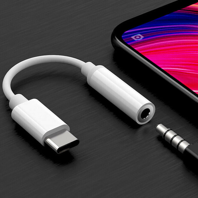 USB Type C to 3.5 mm Headphone Audio Jack Aux Cable Adapter Compatible with Google pixel Samsung 2020/2018 iPad Pro, iPad Air 4 th