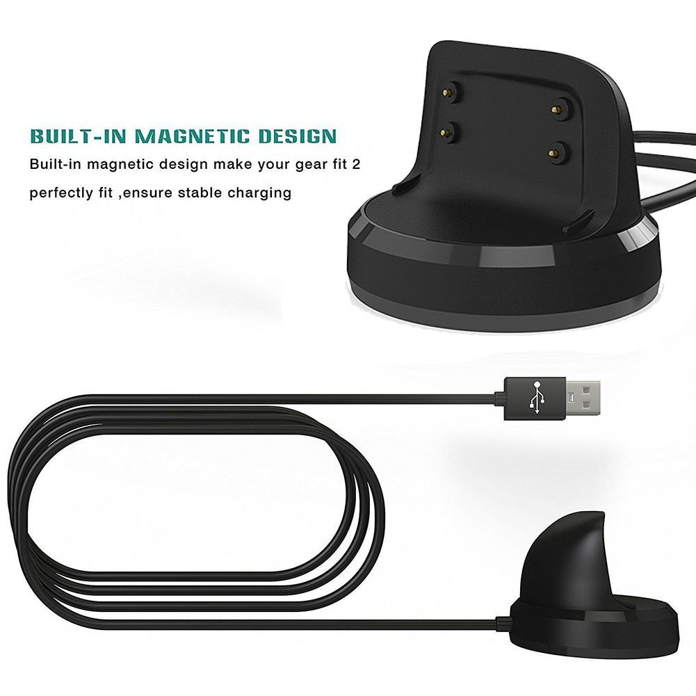 Samsung Gear Fit 2 SM-R360/ Fit2 Pro SM-R365 EP-YB360 Smart Watch Charger Charging Cable Cradle Dock