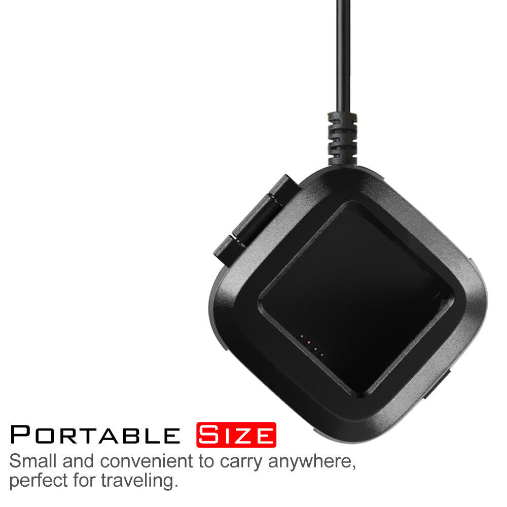 Replacement USB Charger Charging Cable For Fitbit Versa/Versa Lite/FB505 Smartwatch