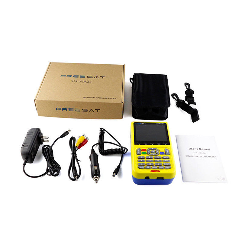 Freesat V8 Finder HD 1080P DVB-S2 High Definition Satellite Finder MPEG-2 MPEG-4