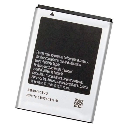 Battery For Samsung S5600,S5830,i569,I579,S5670,S7500,S6102,S6500,B7510,EB494358VU Gio GT-S5660 GT-S5660V Young S6310T S5830V,GT-S5830I S5830T S5838