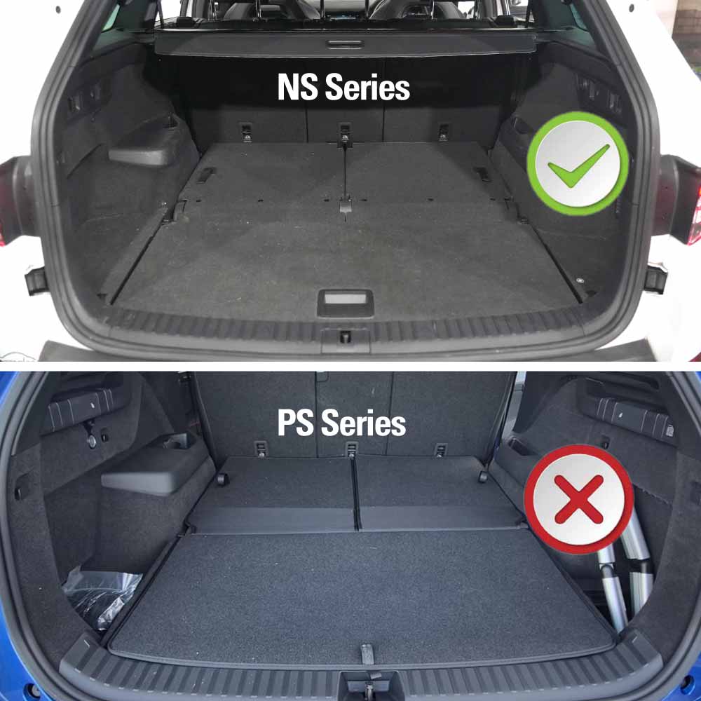 Boot Liners for SKODA Kodiaq NS Series 2017-2024 All Weather Heavy Duty Cargo Trunk Mat Luggage Tray