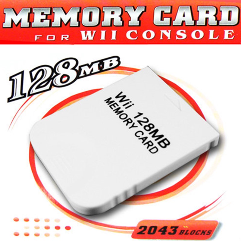 128MB Memory Card for Nintendo Wii GameCube GC NGC Console