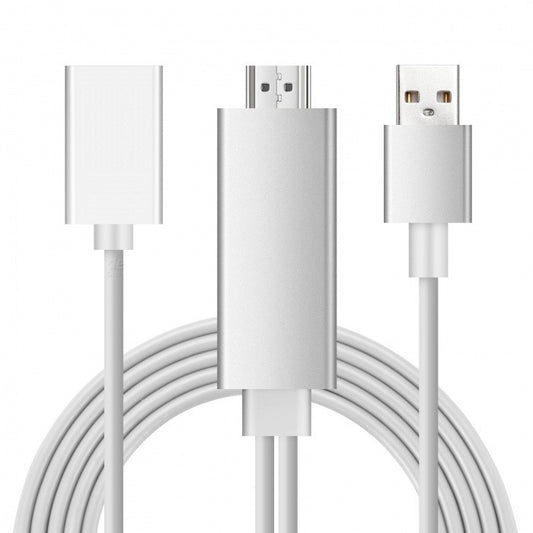 8 Pin Lightning to HDMI Digital AV Adapter Cable For iPhone X 8 7 6 iPad Air Pro