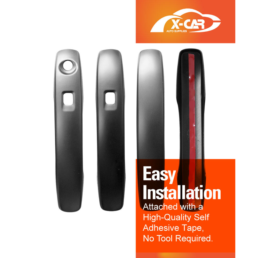 Keyless Smart Door Handles Cover for Ford NEXT-GEN Ranger MY22 2022-Onwards Matt Black protector