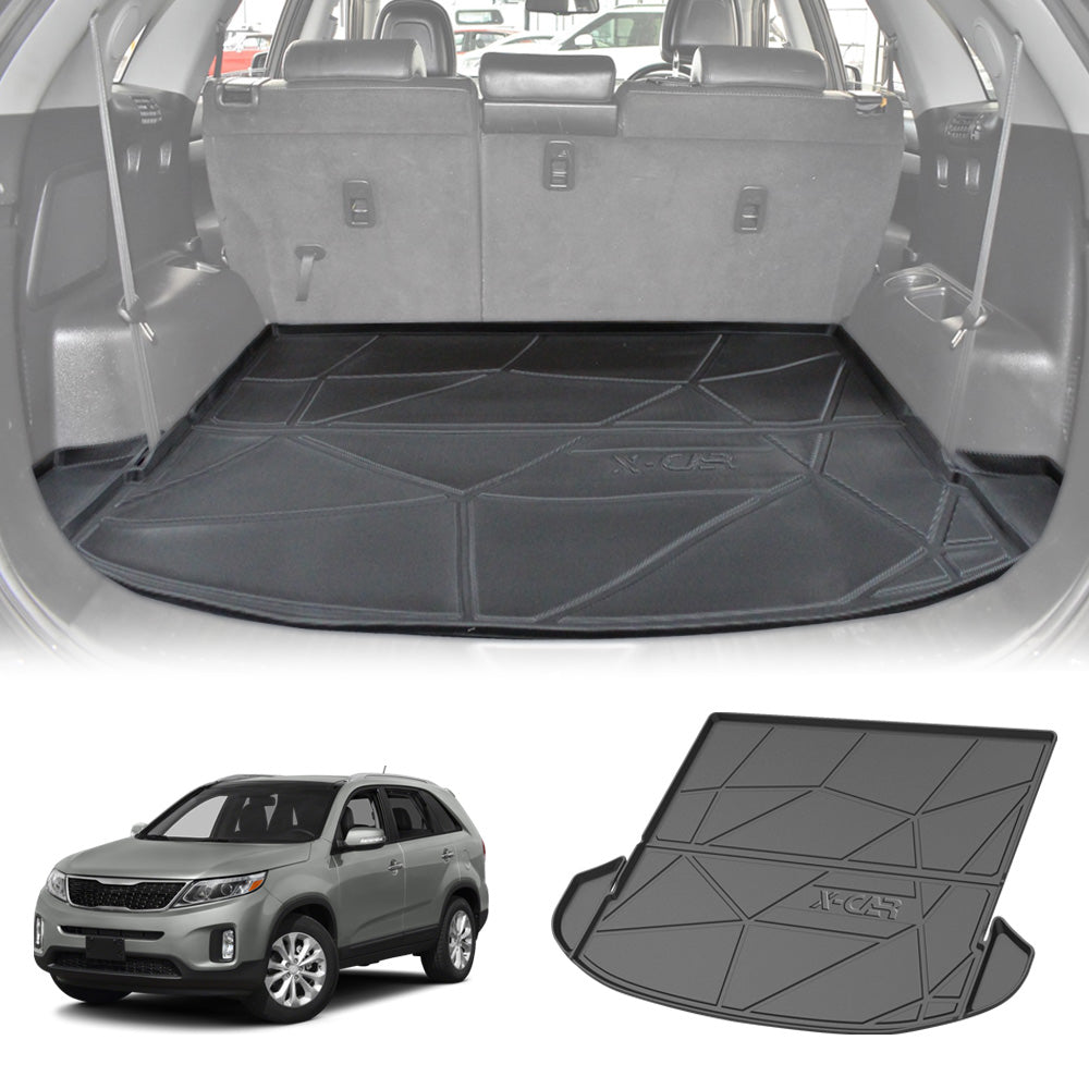 Heavy Duty Trunk Cargo Mat Boot Liner Luggage Tray Fit Kia Sorento 2009 2010 2011 2012 2013 2014