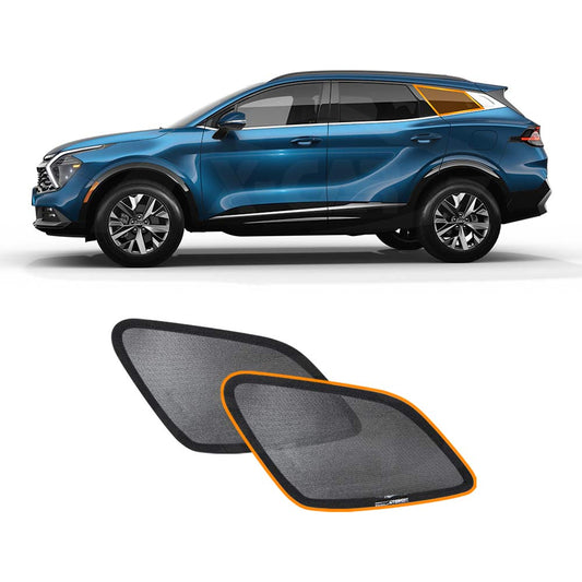 Port Window Sun Shade for Kia Sportage 2021-Onwards Car Sun Blind Mesh Third Row Window