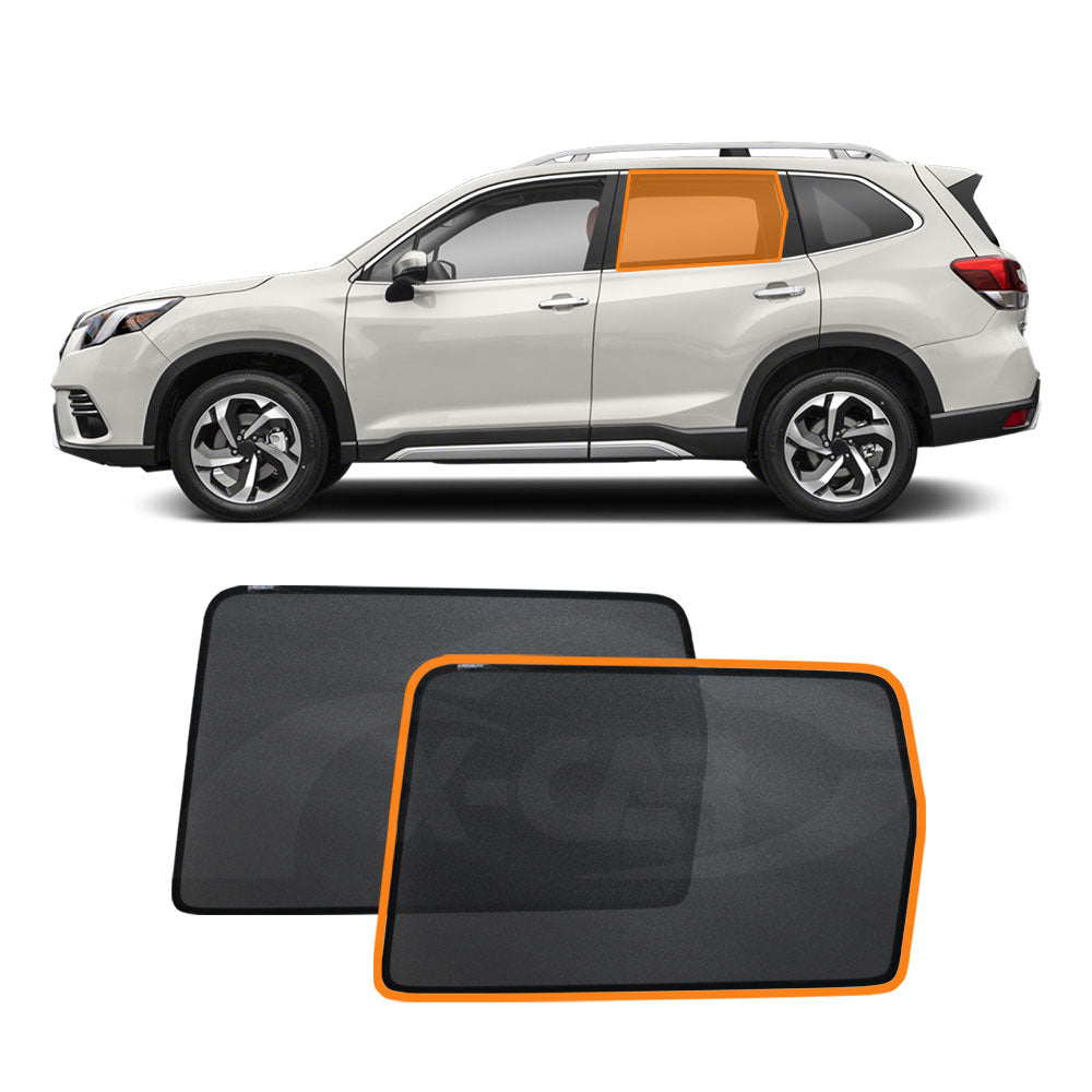 Car Rear Window Sun Shade for Subaru Forester 2018-2024 Sun Blind Mesh