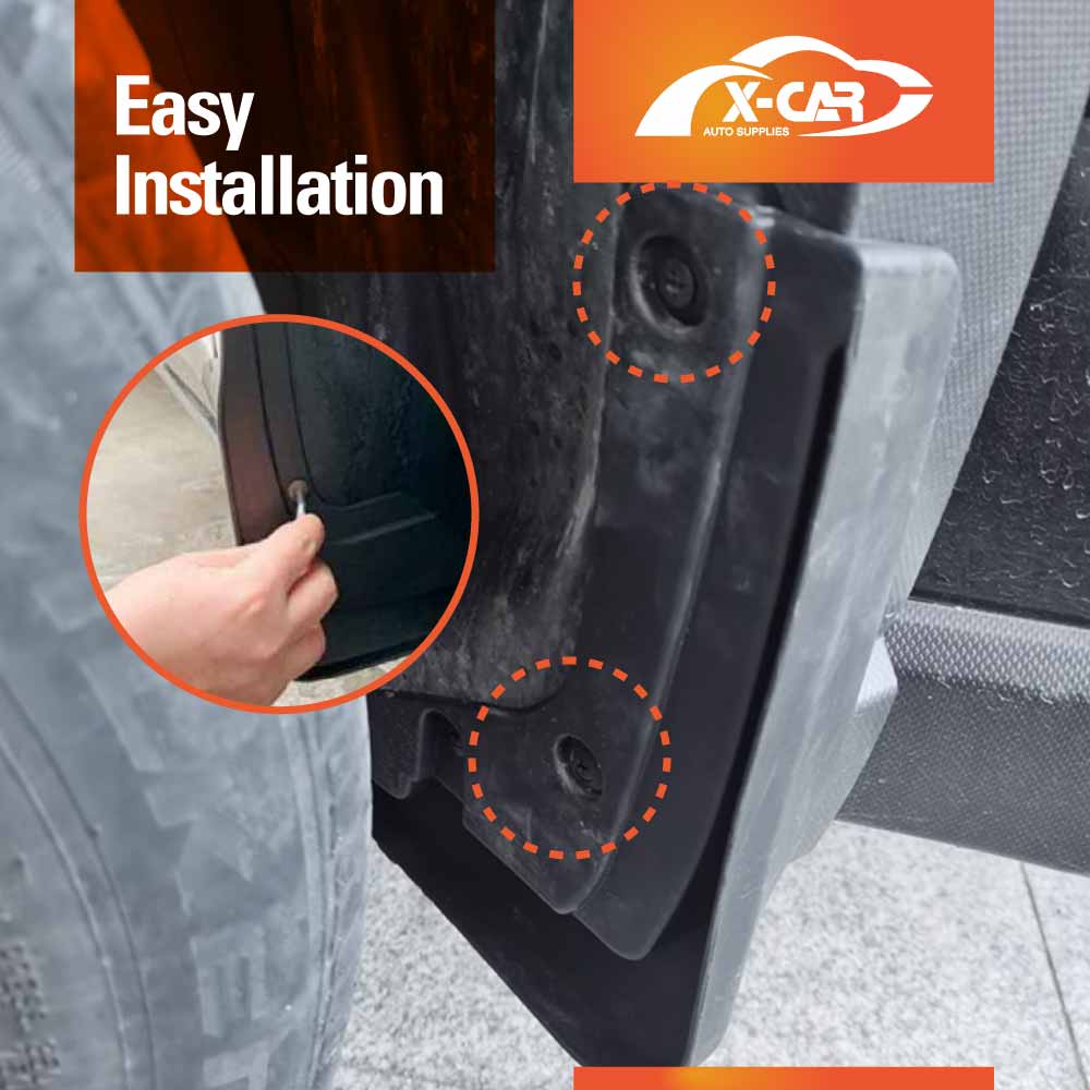 Mud Flaps Splash Guards for Subaru Forester 2018-2024 Mudguard Fender Front and Rear Set of 4