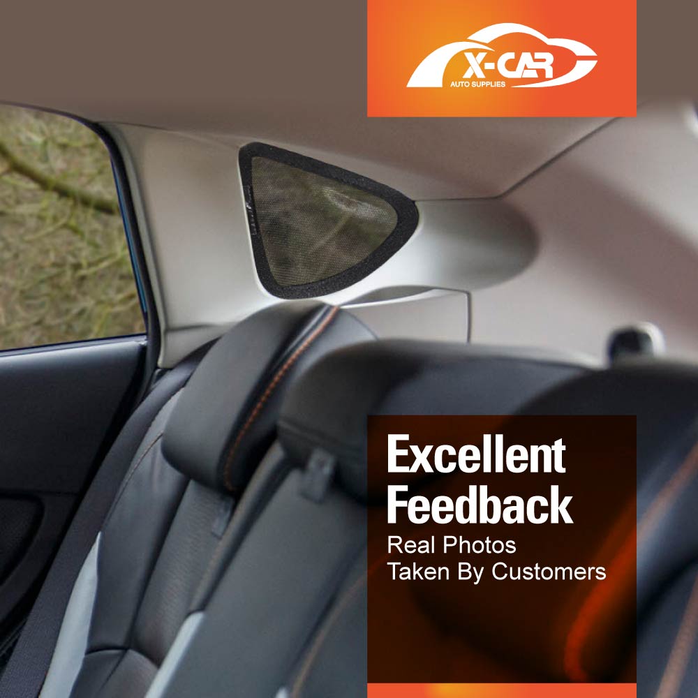 Port Window Sun Shade for Subaru XV/Impreza Hatchback 2017-2023 Car Sun Blind Mesh Third Row Window