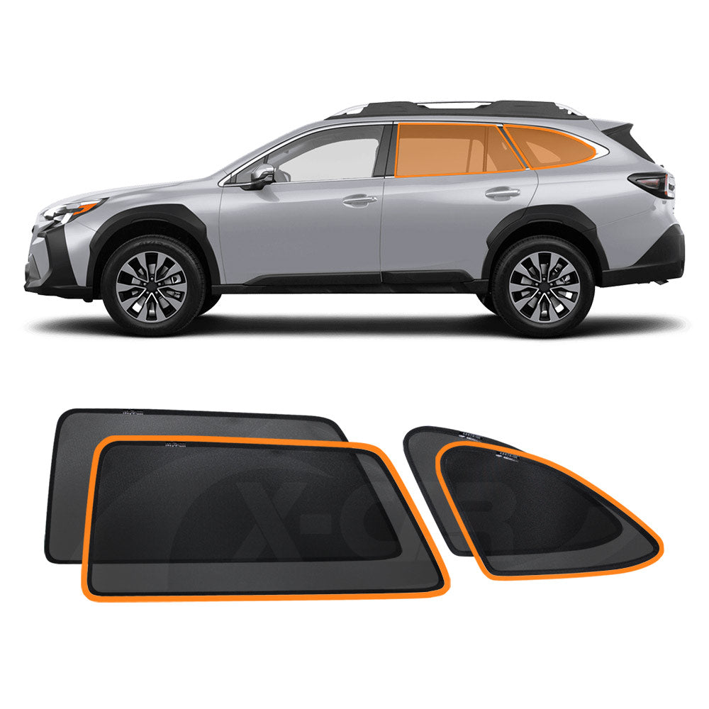 Port Rear Window Sun Shade for Subaru Outback 2020-2025 Car Sun Blind Mesh